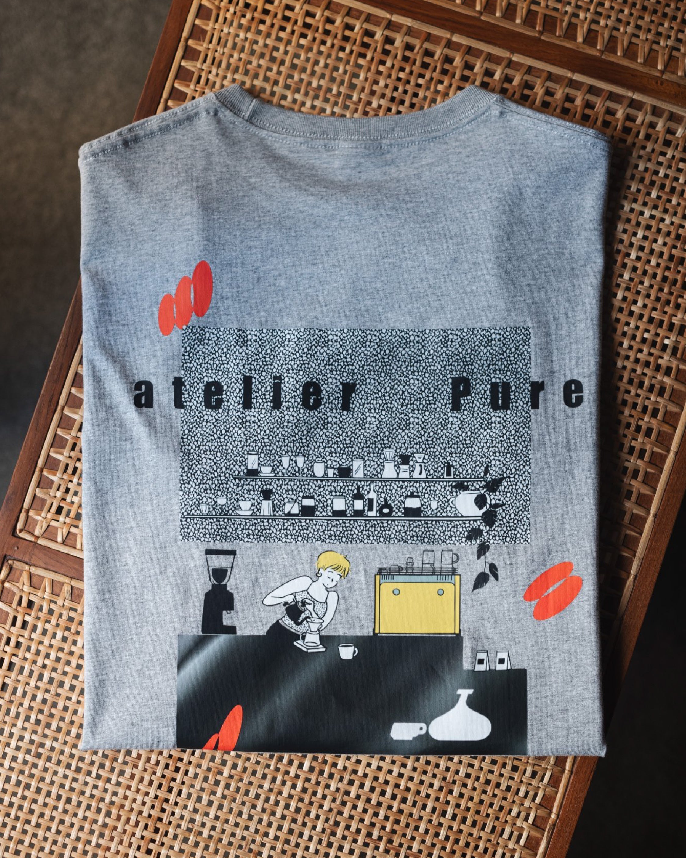 《萃行咖啡館 Atelier Pure》短袖 T-shirt