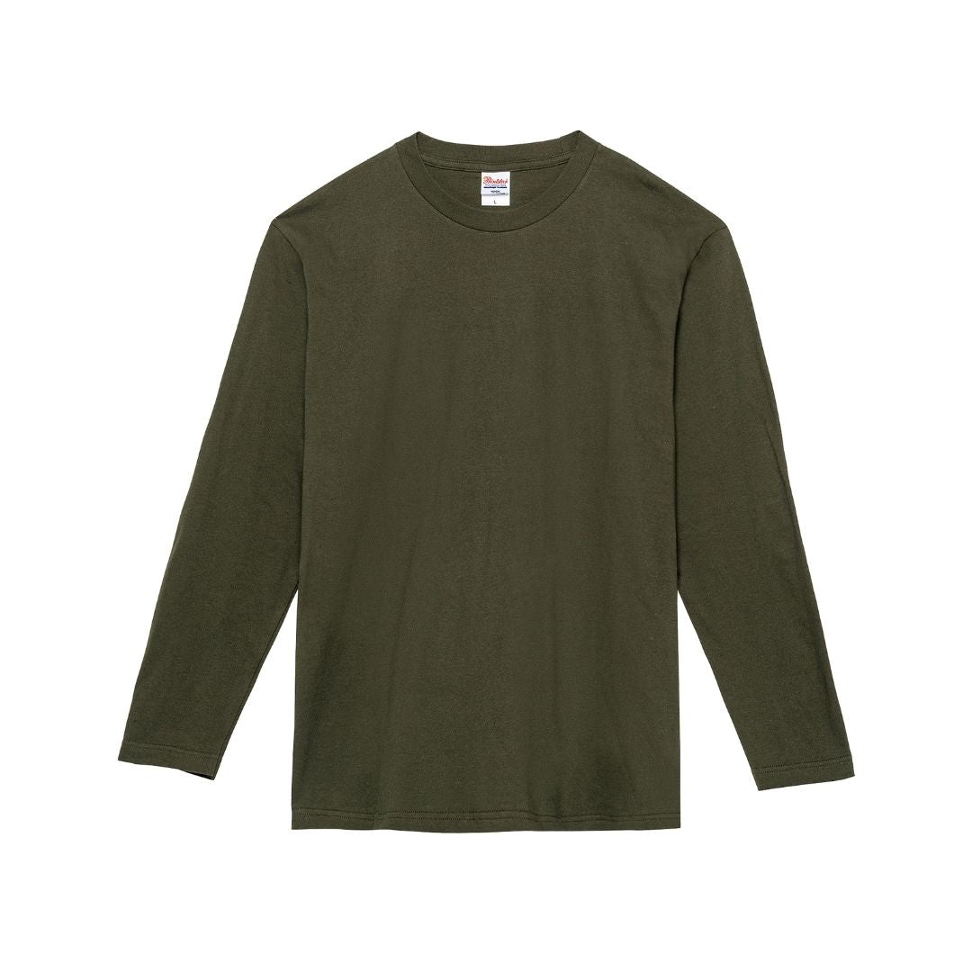 00102-CVL 全棉圓領長袖T恤