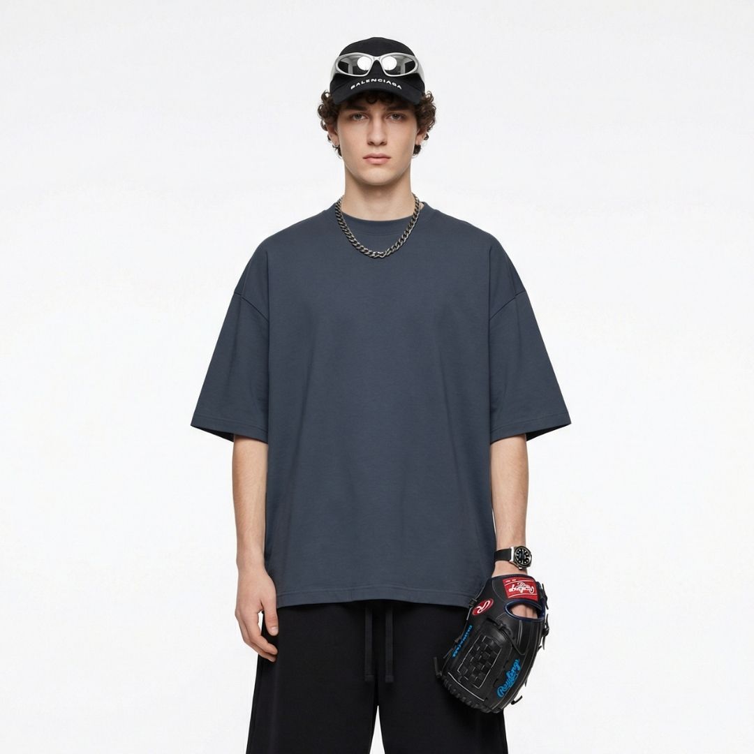 S2610 240G SORONA Boxy fit 落肩寬短版T恤