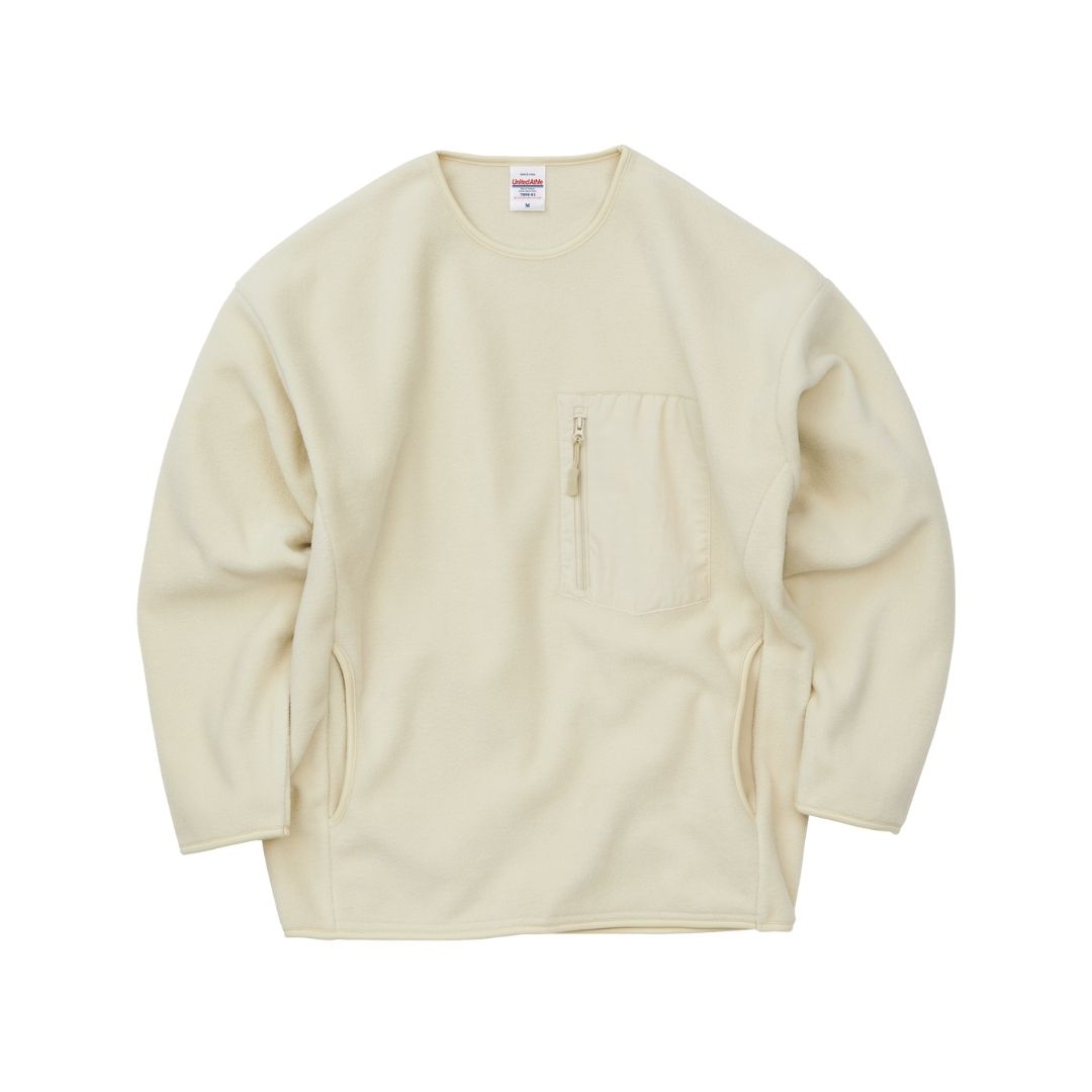 37098-01 超細搖粒絨圓領長袖T恤 (單層)