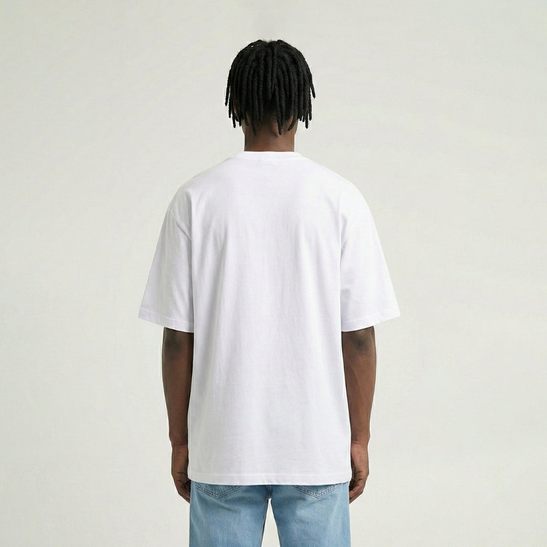 SK01 7.5oz 基本款重磅落肩寬版T恤