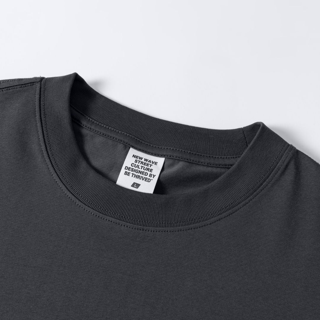 S2610 240G SORONA Boxy fit 落肩寬短版T恤