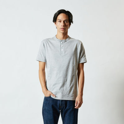 35004-01 5.6oz. 亨利領T恤