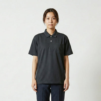32021-01 4.7oz. 高機能吸濕排汗網眼Polo衫 (有口袋) (不易昇華)