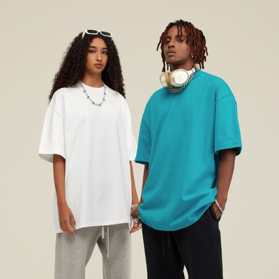 S1722 425G 超重磅落肩寬版T恤