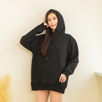 TH02 亞規保暖刷毛連帽T恤