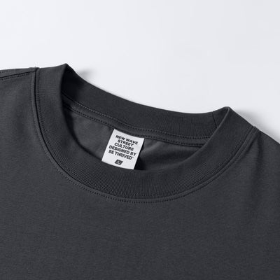 S2610 240G SORONA Boxy fit 落肩寬短版T恤