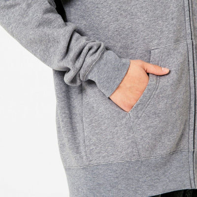 00348-AFZ 重磅 T/C 內刷毛連帽拉鍊外套
